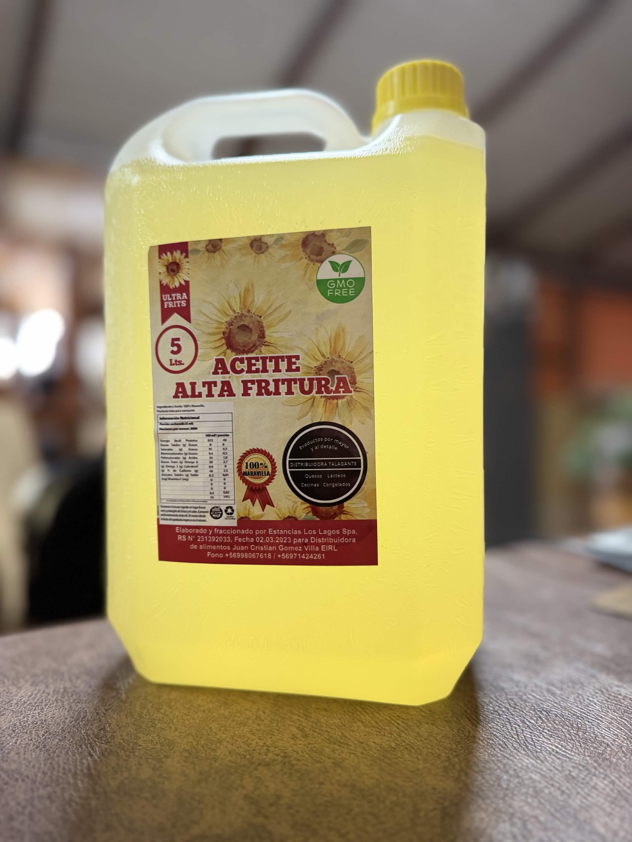 Aceite para freir 5lt
