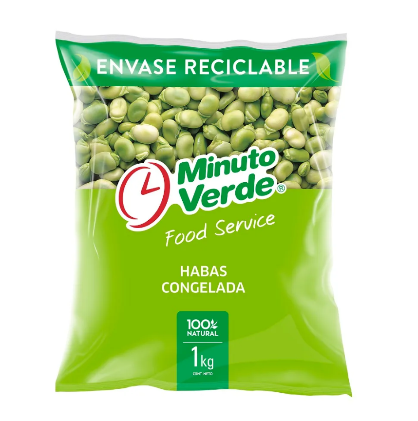 Habas Minuto Verde 1kg